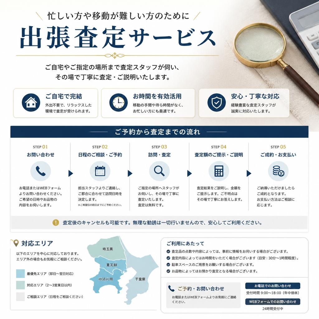 4. 出張査定のご案内